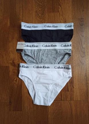 Комплект трусов слипы calvin klein