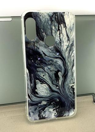 Чохол на xiaomi mi a2 lite, 6 pro накладка бампер силіконовий marble tpu case