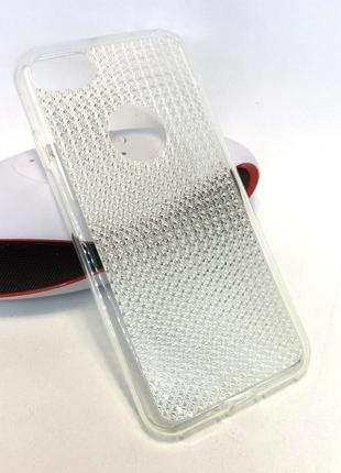 Чехол для iphone 7, 8 se 2020 накладка бампер противоударный силиконовый shine блеск
