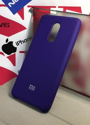 Чохол для xiaomi redmi 5 накладка силіконовий бампер протиударний silicon cover