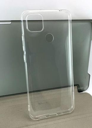 Чехол на Xiaomi redmi note 8t, redmi 10a накладка бампер ultra thin сиконовий прозорий