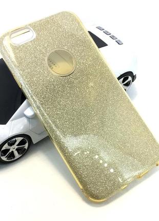 Чохол для iphone 6 6s накладка на бампер протиударний remax glitter силіконовий