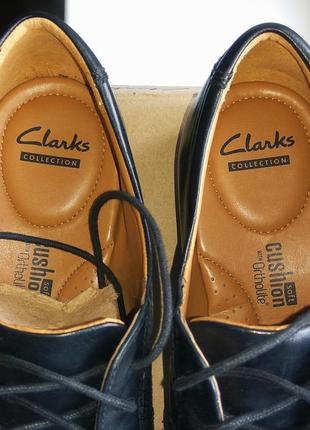 Туфли дерби clarks tilden plain. новые, фирменной коробке. оригинал! р. 453 фото