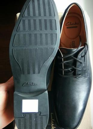 Туфли дерби clarks tilden plain. новые, фирменной коробке. оригинал! р. 456 фото