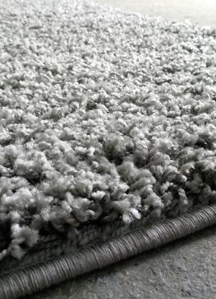 Ковер серый 4х5 турция ворсистый