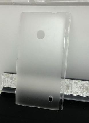 Чехол для nokia lumia 520, lumia 525 ultra slim и пленка прозрвачный