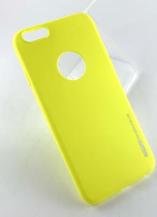 Чохол для iphone 6 6s накладка на бампер протиударний remax professional жовтий