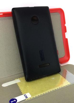 Чехол для microsoft lumia 435 532 накладка бампер противоударный + пленка