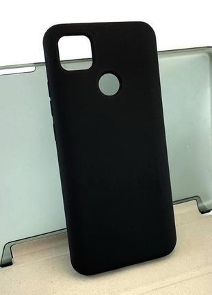 Чехол на Xiaomi redmi note 8t, redmi 10a накладка бампер силиконовий silicone case чорний