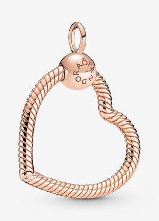 Подвеска кулон pandora rose "о сердце" 389384c001 фото