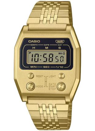 Casio vintage a1100g-5ef наручний годинник новий!! чоловічі