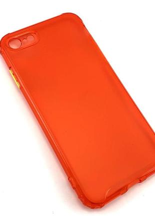 Чохол для iphone 7, 8 se 2020 накладка silicone case бампер протиударний червоний