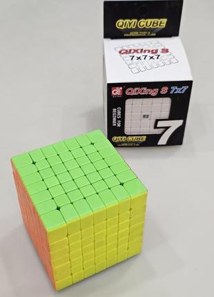 Головоломка класичний кубик рубіка 7х7 "qiyi cube" || головоломки рубіка