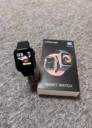 Спортивные умные часы smart watch i7 pro max серия 7 водонепроницаемый white3 фото