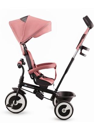 Трехколесный велосипед kinderkraft aston rose pink (krasto00pnk0000)3 фото