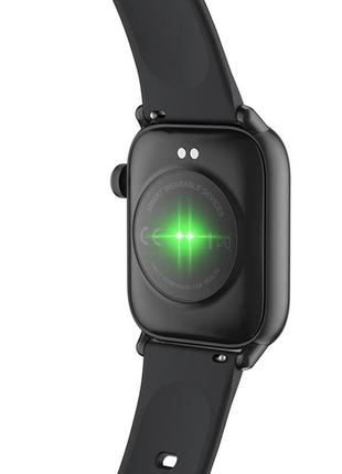 Смарт-годинник hoco y3 smart watch,black black2 фото