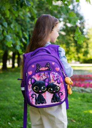 Рюкзак школьный для девочек skyname r3-240 || детский рюкзак для школы9 фото