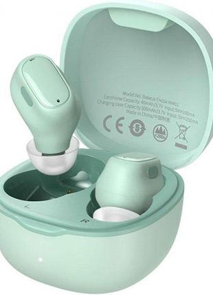 Бездротові навушники baseus encok wm01 green
