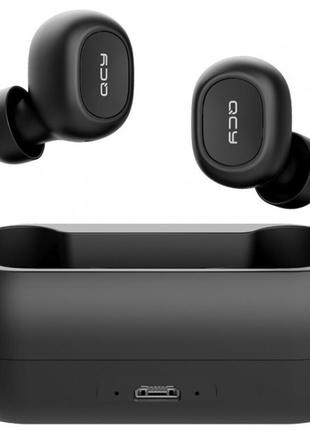 Bluetooth-навушники qcy t1 tws black