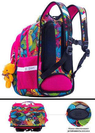 Рюкзак школьный для девочек skyname r2-174 || детский рюкзак для школы3 фото