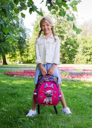 Рюкзак школьный для девочек skyname r2-174 || детский рюкзак для школы10 фото