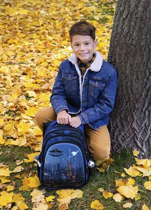 Рюкзак школьный для мальчиков skyname r2-190 || детский рюкзак для школы4 фото