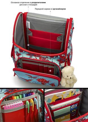 Ранець шкільний для дівчаток skyname 2077 || дитячий рюкзак для школи5 фото