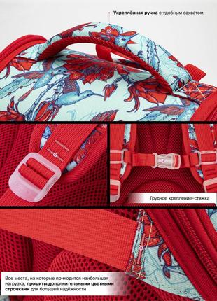 Ранець шкільний для дівчаток skyname 2077 || дитячий рюкзак для школи6 фото