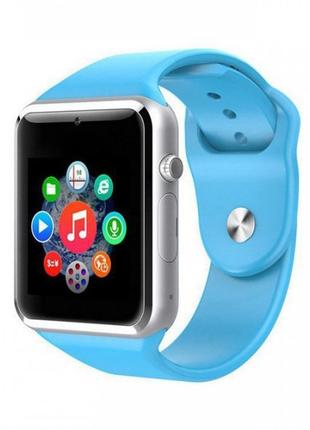 Smart watch a1 сенсорные смарт-часы а1 часы телефон со слотом под sim карту2 фото