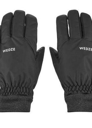 Теплі зимові рукавички wedze утеплені синтепоном розмір xl