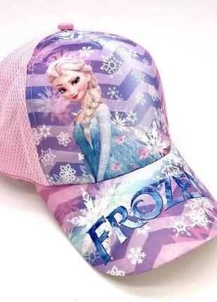 Дитяча кепка з героїнею з фрозен - чудовий подарунок для дівчинки