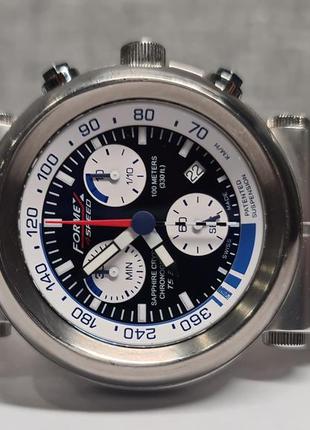 Чоловічий годинник часы formex 4speed chronograph titanium-steel sapphire swiss