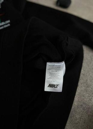 Мужская кофта nike черная без капюшона свитшот найк весенний осенний (b)2 фото