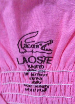 Супер классная новая шикарная майка" lacoste" франция  36-38