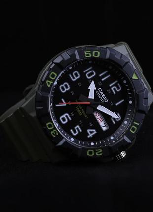 Годинник наручний casio mrw-210h-3a хакі military3 фото