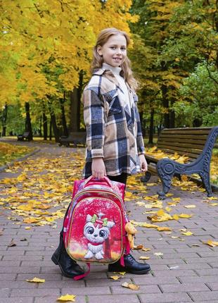 Рюкзак школьный для девочек skyname r1-025 || детский рюкзак для школы3 фото