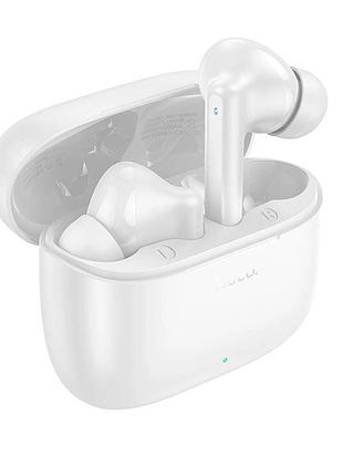 Наушники беспроводные bluetooth 5.3 hoco eq2 thought true wireless bt headset белые