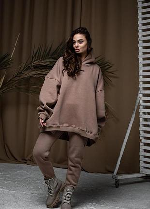 Костюм bowl жіночий мокко