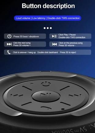 Портативна колонка lenovo k3 pro bluetooth speaker