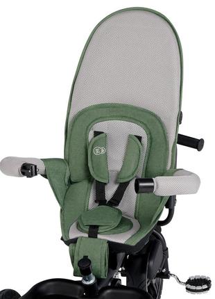 Триколісний велосипед kinderkraft spinstep pastel green (krspst00gre0000)6 фото