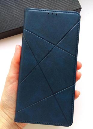 Чехол для xiaomi redmi note 12 pro 4g  / 2209116ag   книжка подставка с магнитом и визитницей business leather8 фото