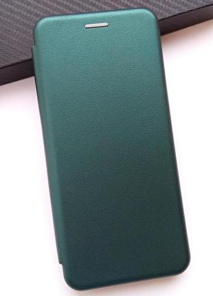 Чехол для poco m5s / 2207117bpg книжка подставка с магнитом и микрофиброй luxyrystyle зеленый