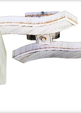 Люстра стельова для кухні, спальні, дитячої, коридору хвиля/2 коричнева код/артикул 2501-6