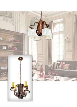 Люстра підвісна 1101 пеньок коричнева код/артикул 1101