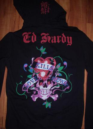 Ed hardy - made in usa женская кофта2 фото