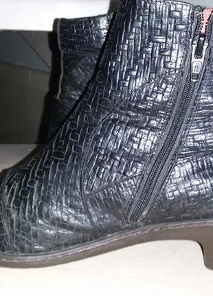 Кожаные ботинки green comfort (неместя)39 размер. стелька 25,3 см5 фото