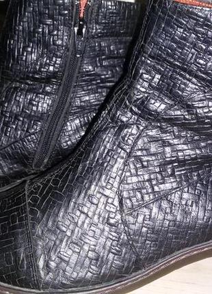 Кожаные ботинки green comfort (неместя)39 размер. стелька 25,3 см6 фото