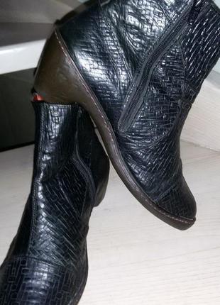 Шкіряні черевики green comfort (німеччина)39 розмір. устілка 25,3 см