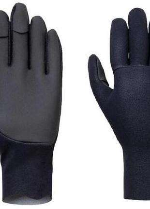 Рукавиці shimano chloroprene exs 3 cover gloves m к:black