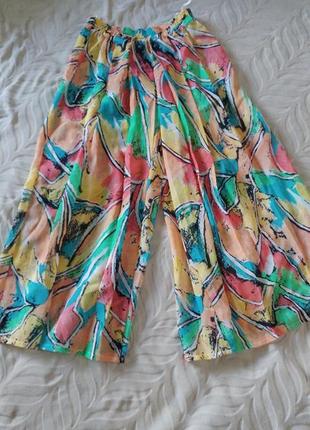 Красивая юбка-кюлоты taifun